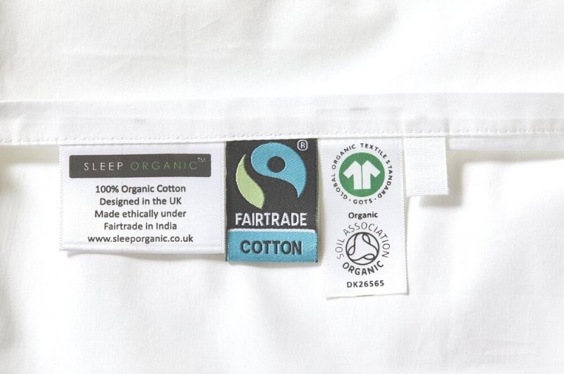 Organic and fairtrade cotton sheets