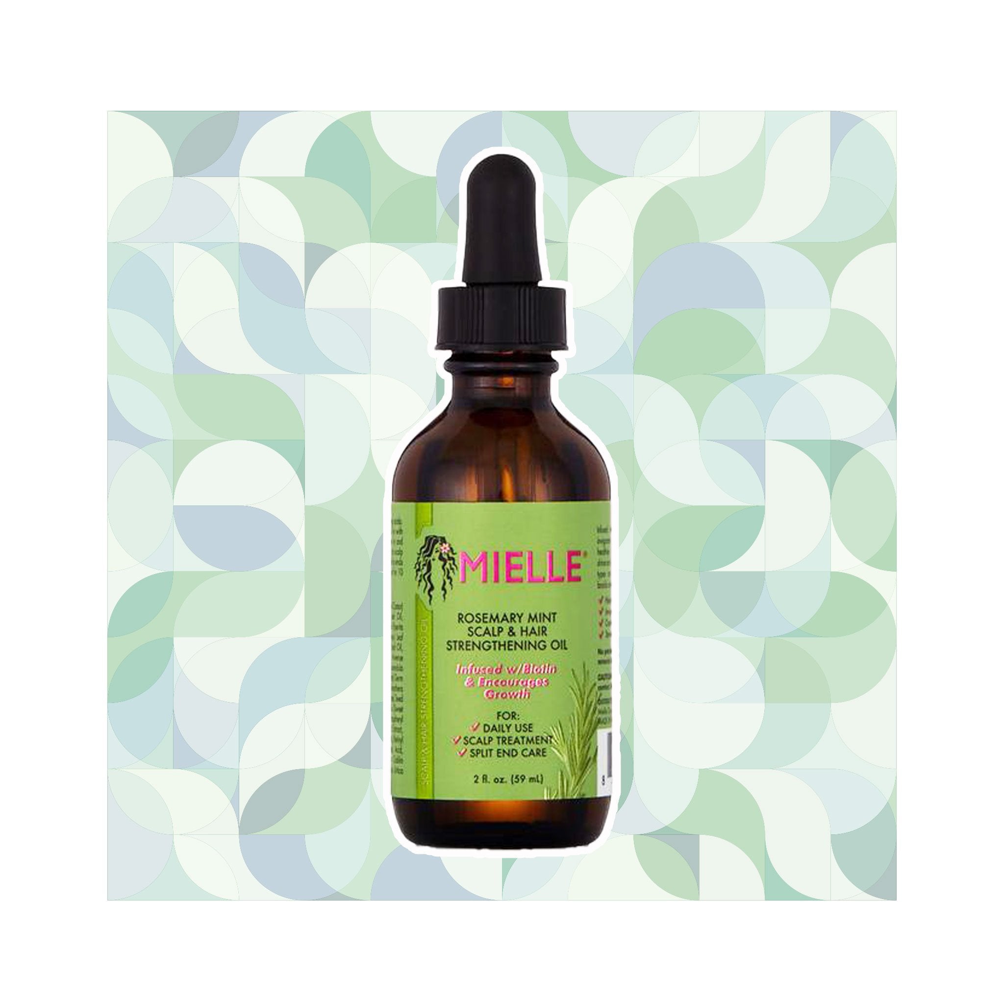 Rosemary Mint Scalp & Hair Strengthening Oil - lockenkopf product image