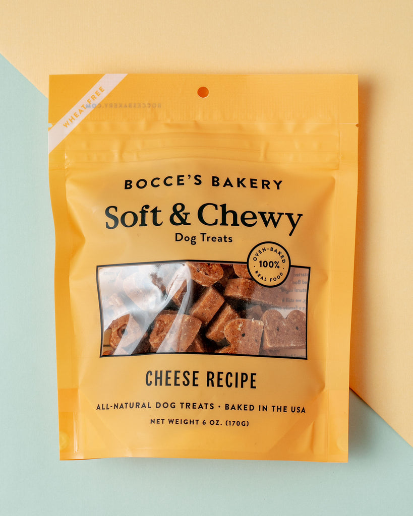 Soft & Chewy Cheese Dog Treats Eat BOCCE'S BAKERY   