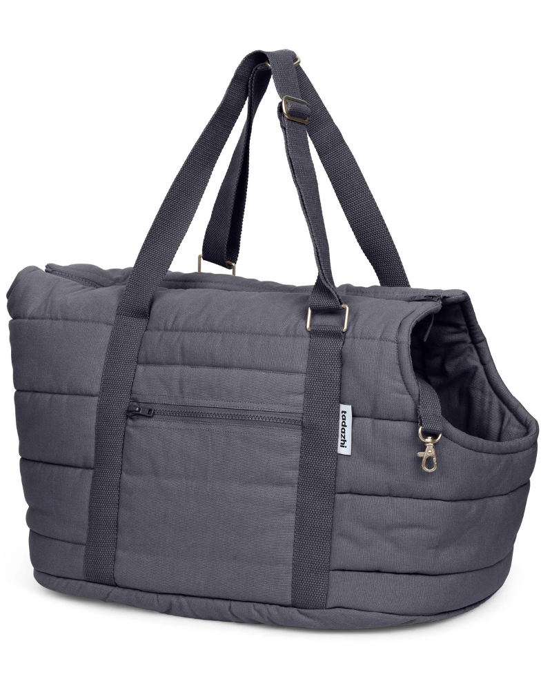 Rio Dog Carrier Bag in Warm Grey