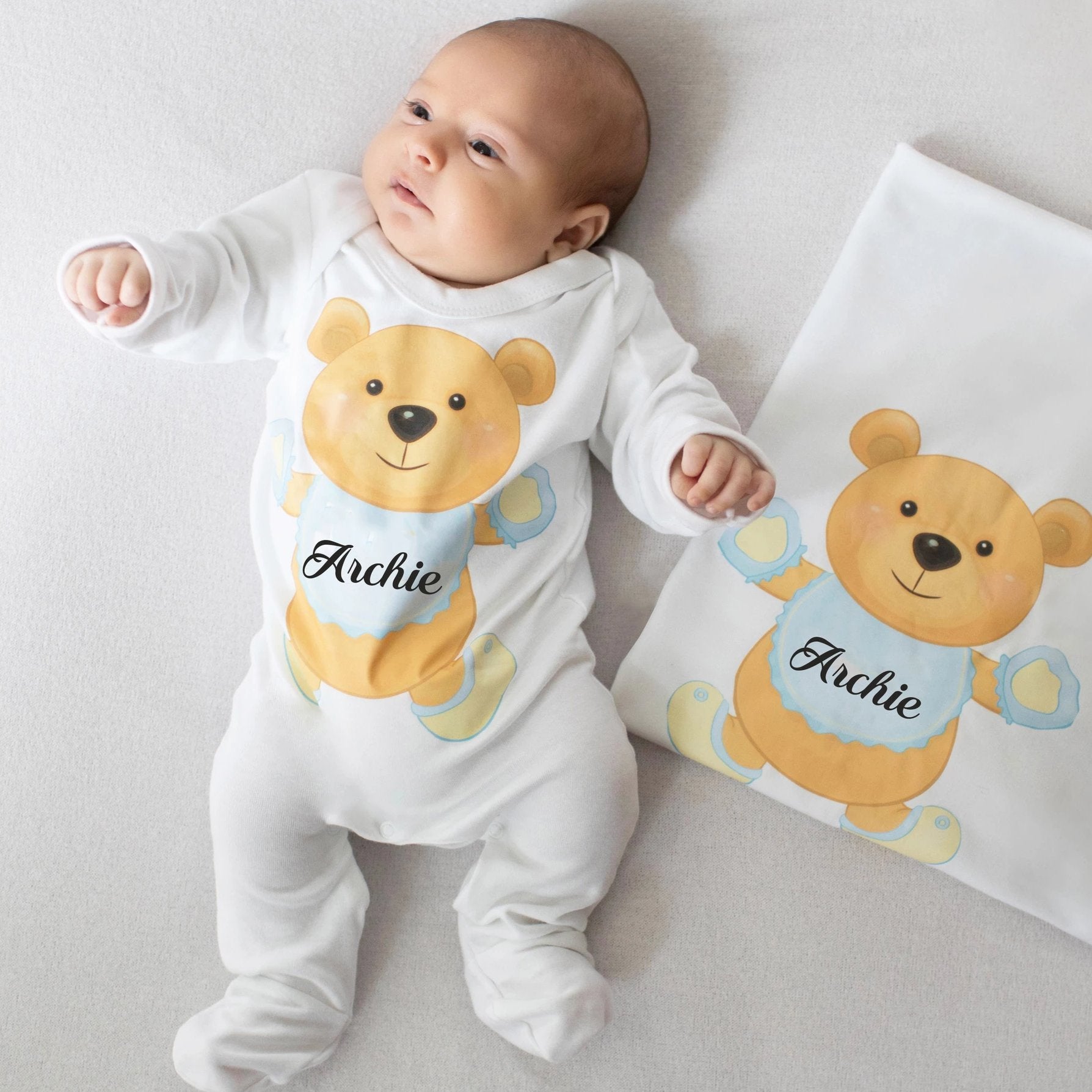 teddy bear baby grow