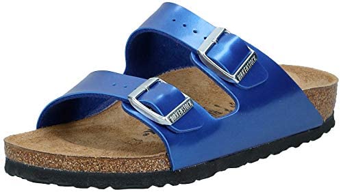 electric metallic ocean birkenstock