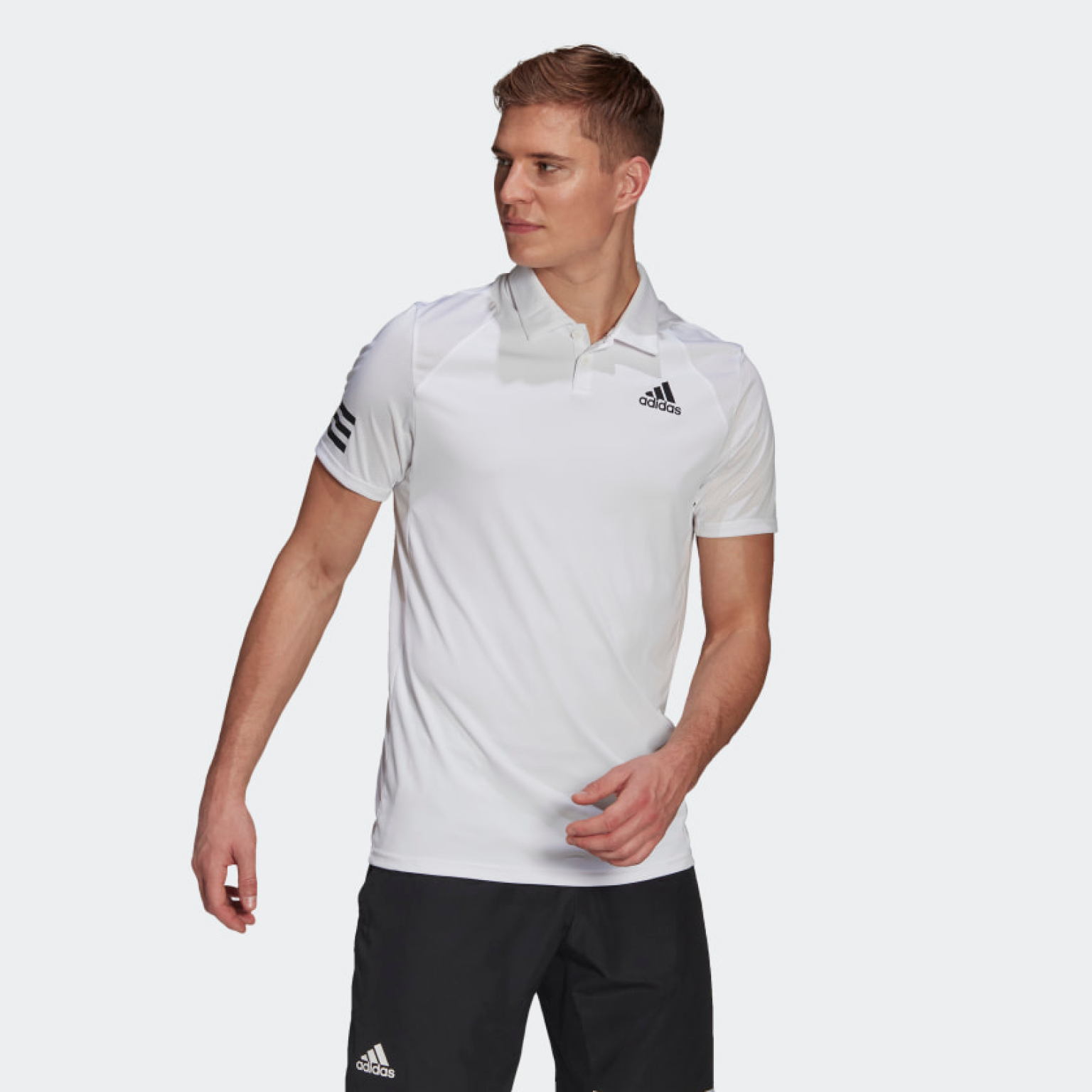 Adidas Club 3-Stripes Mens Polo Shirt