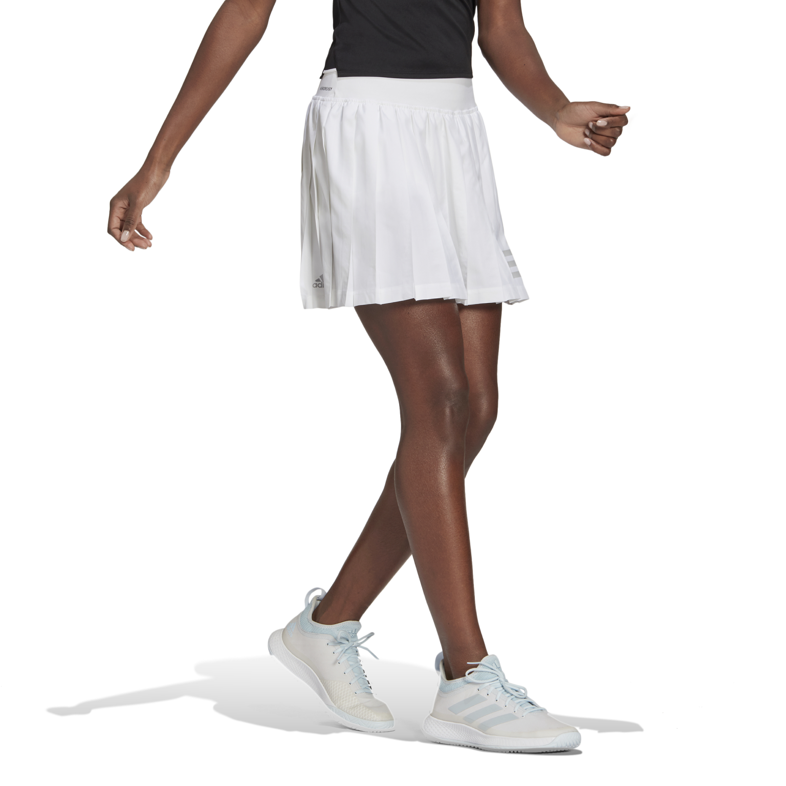 Adidas Womens Club Pleate Skirt White