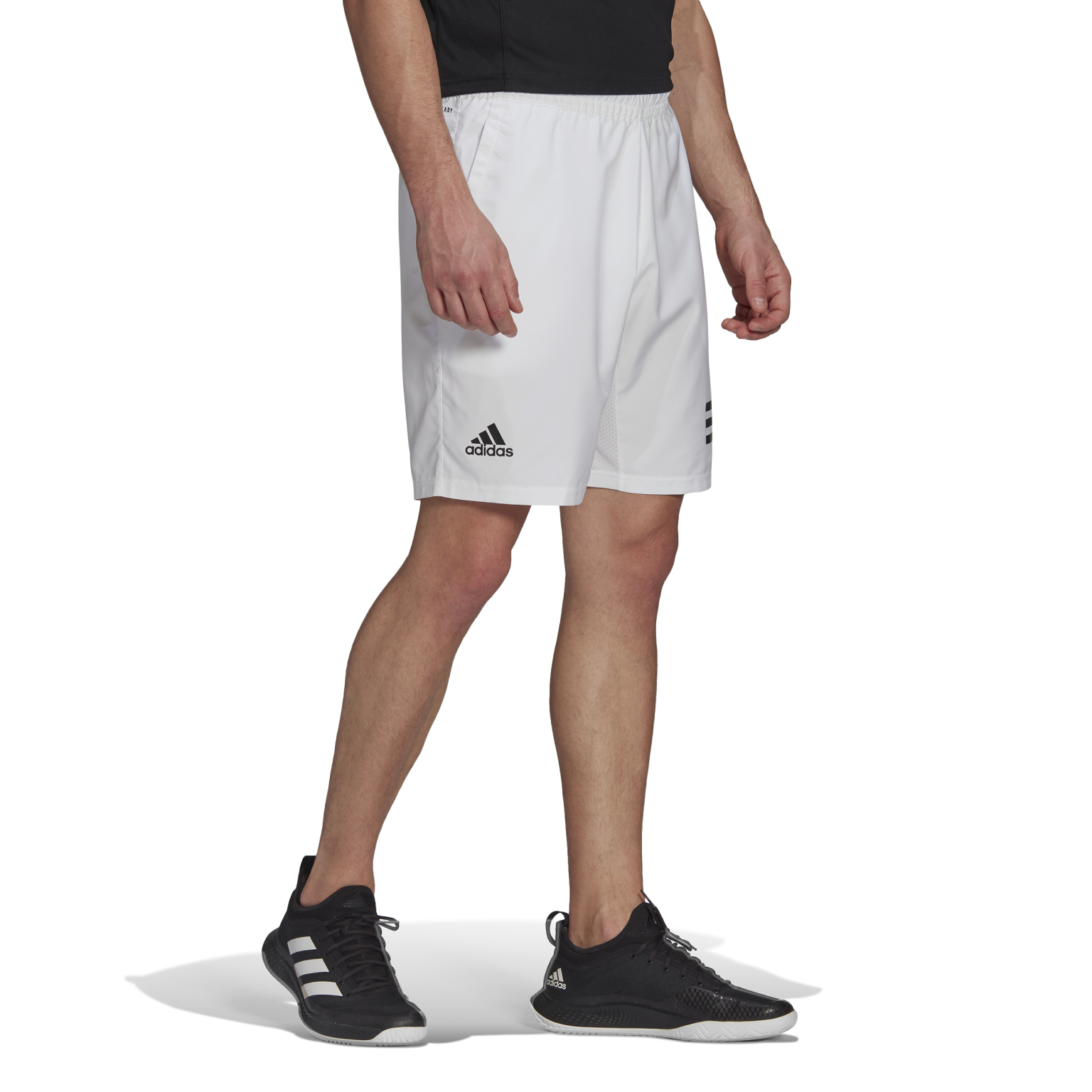 Adidas Mens Club Tennis 3-Stripes Shorts