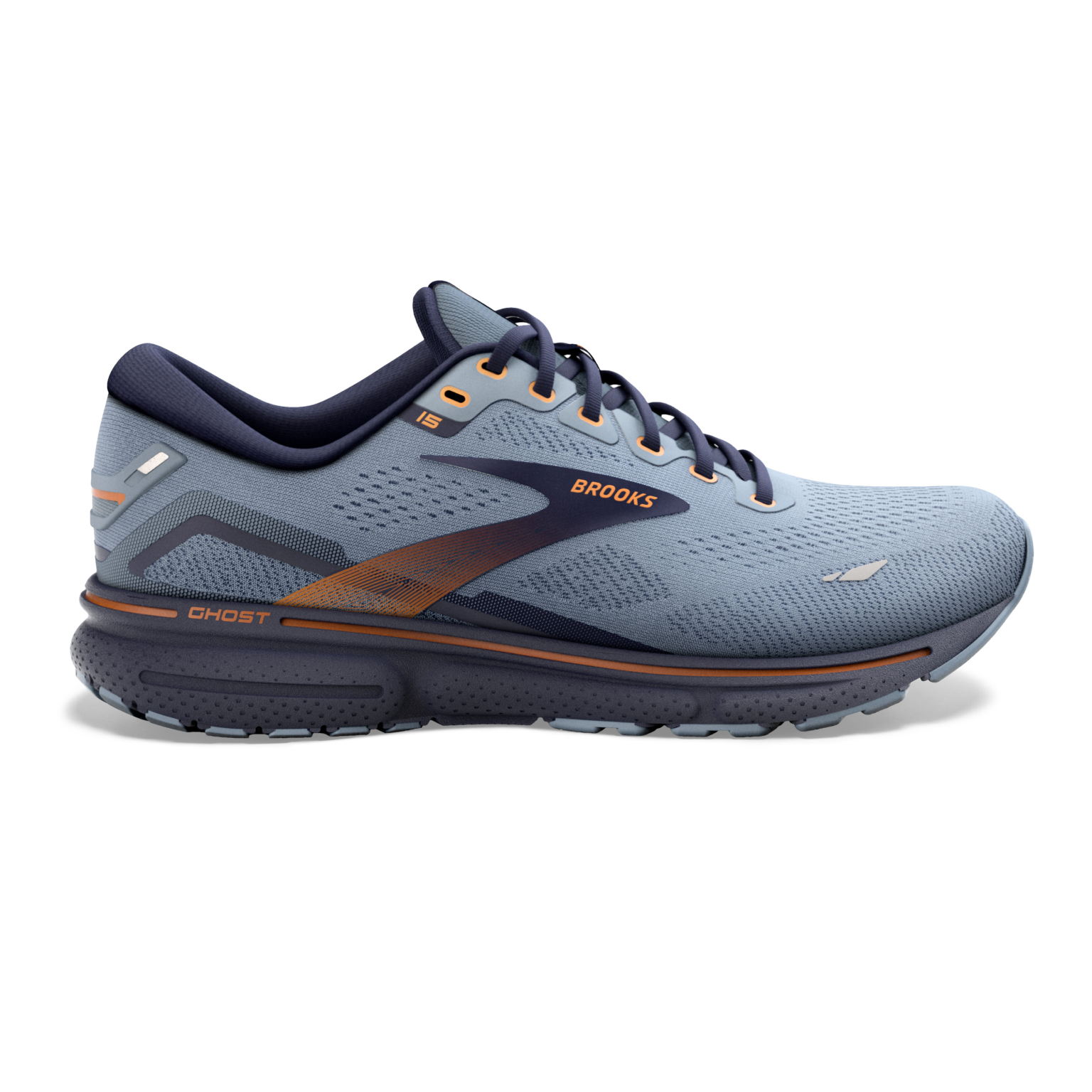 Brooks Mens Ghost 15 (2E) Width Running