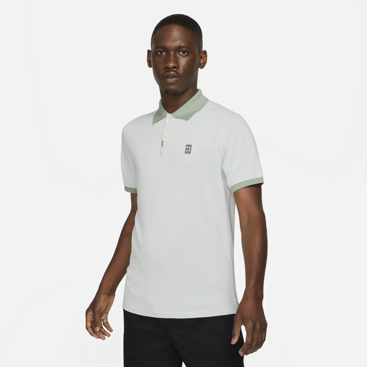 Nike Court Polo Slam Mens Slim Fit Polo