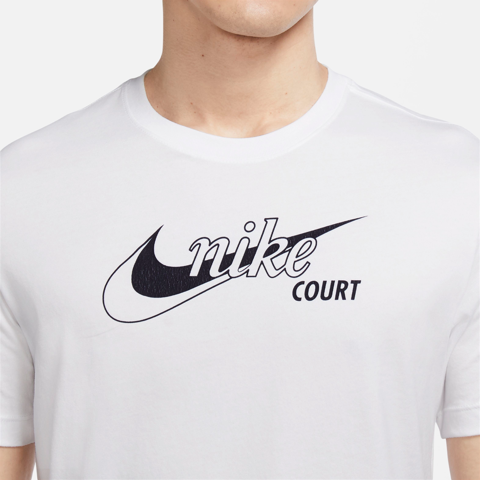 Nike Court Mens Dri-Fit Tee Swoosh Tennis