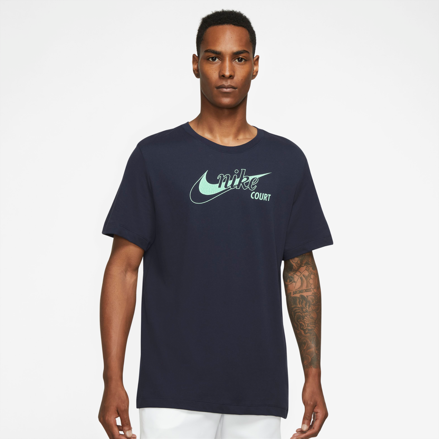 Nike Court Mens Dri-Fit Tee Swoosh Tennis