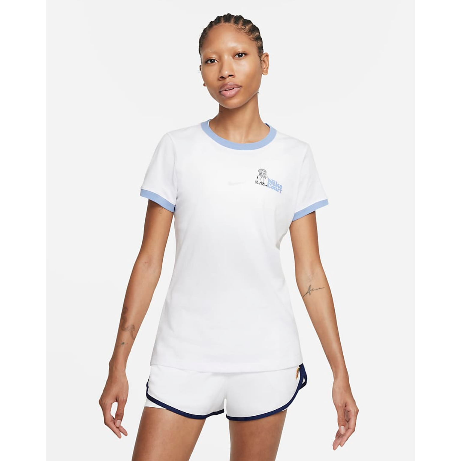 Nike Court Dri-FIT Womens Ringer Tee NYC