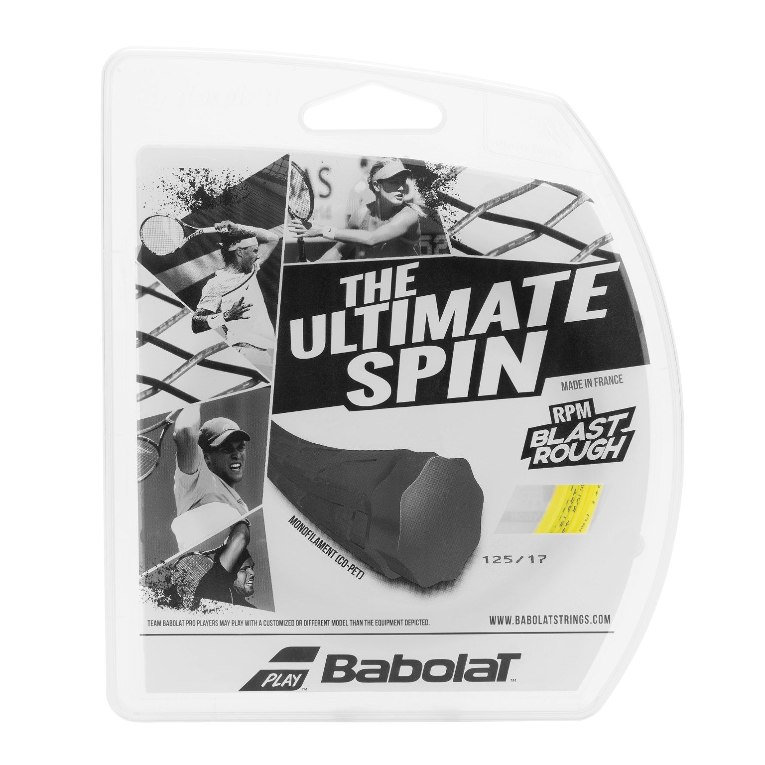 Babolat RPM Blast Rough 16 (1.30) Yellow 1/2 Set