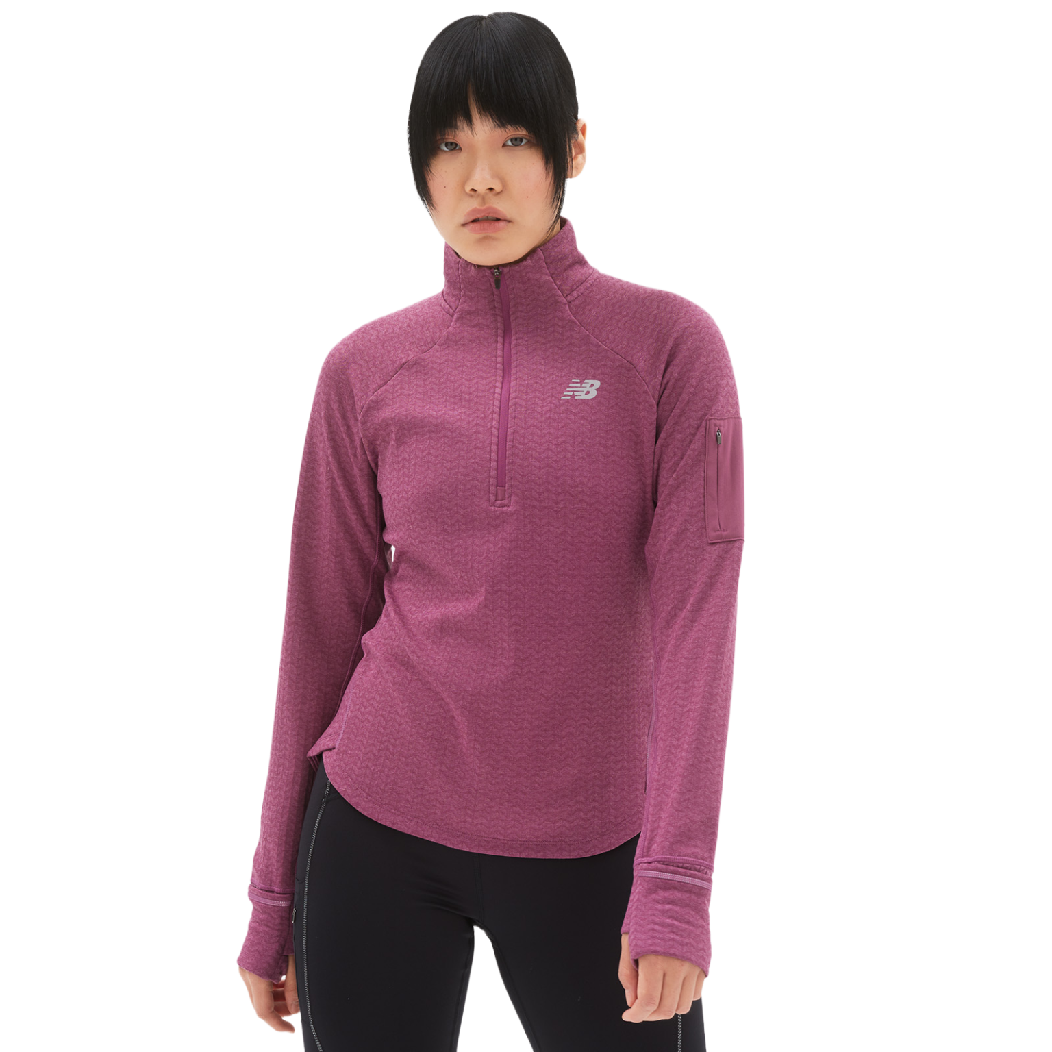 New Balance Womens Heat Grid Half Zip