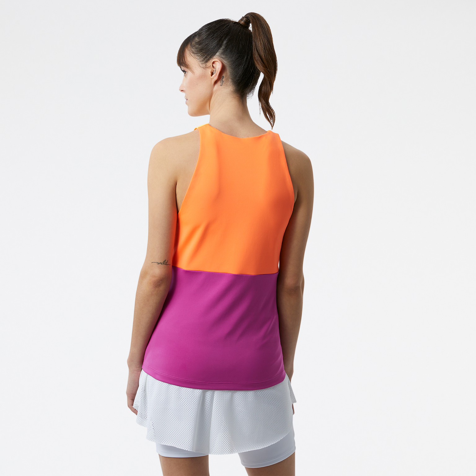 New Balance Womens Tournamet Racerfront Tank