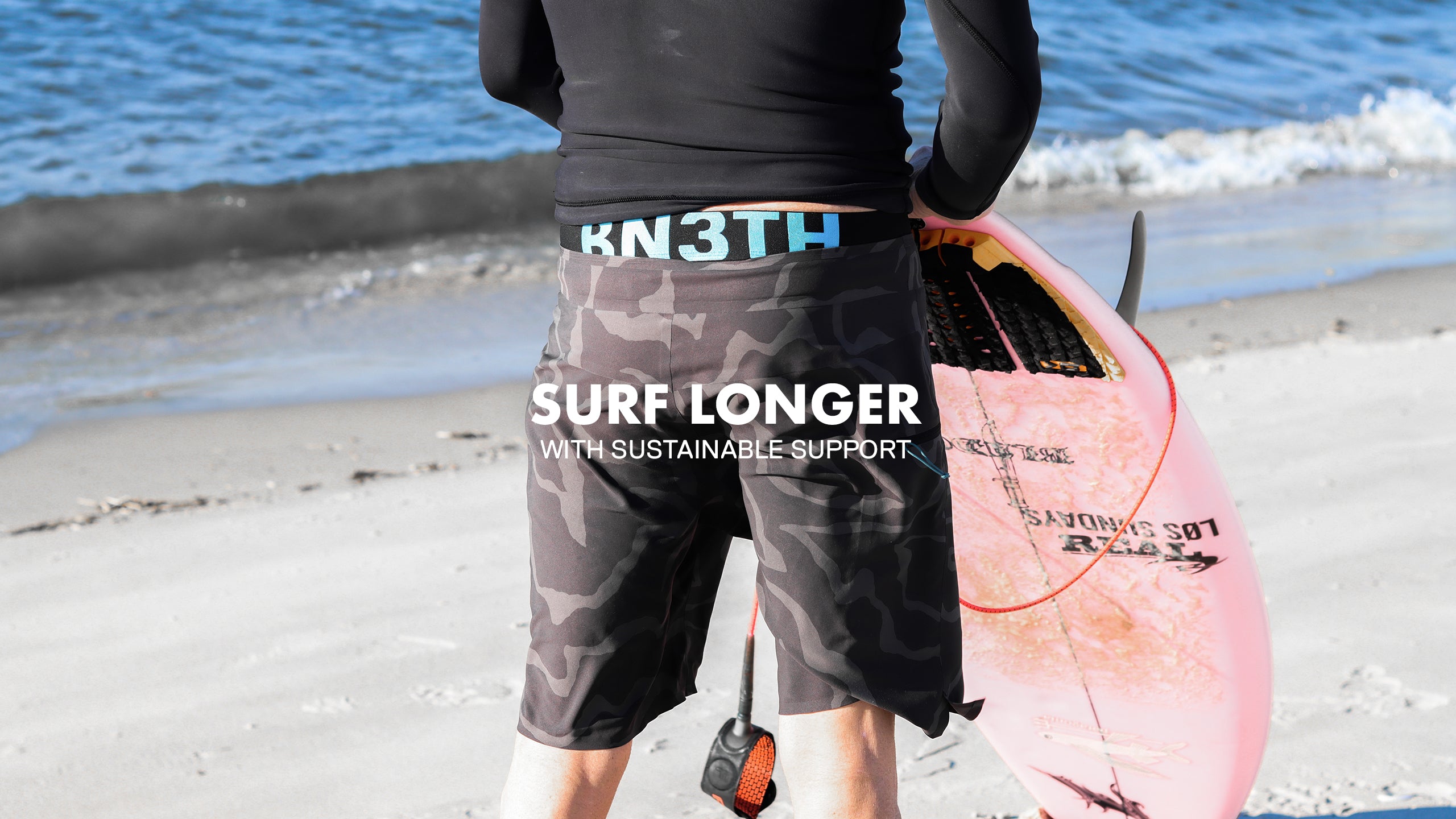 Sustainable Boardshort Underwear, Surf Undershort