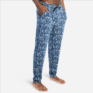 Essential Elements Pajama Pants for Men - 3 Pack Pajama Bottoms - Cotton  Blend Lounge Pants, Comfortable PJ Pants (Set B, Small) at  Men's  Clothing store
