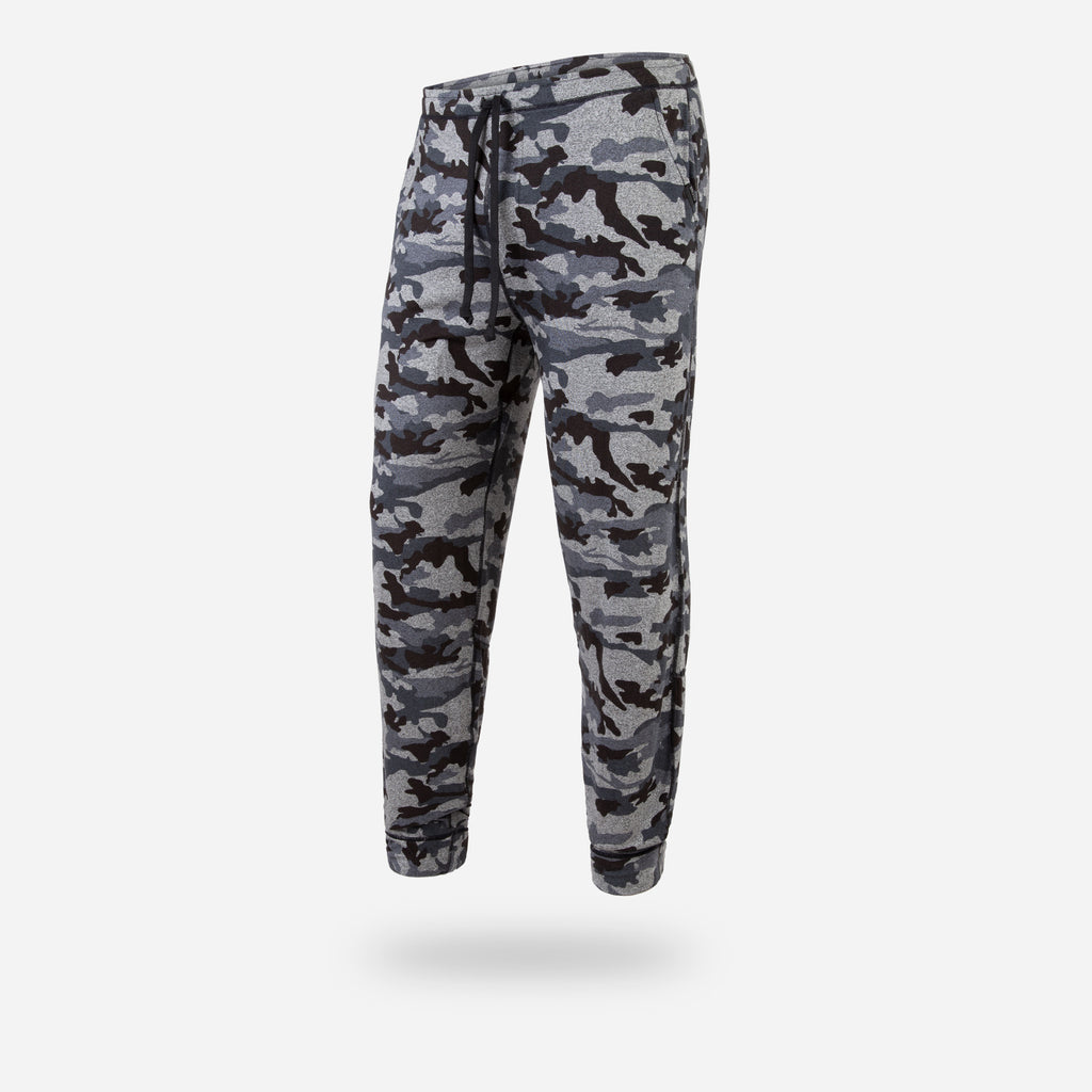 Download Men's Camo Lounge Pants | PJ Long | Heather Camo Black ...