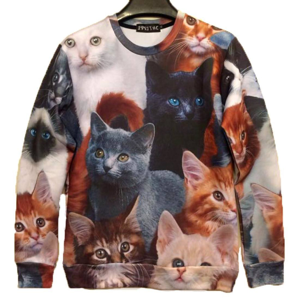 kitty cat sweater