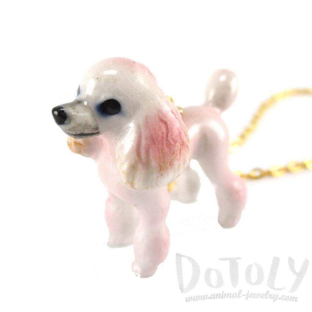 poodle pendant necklace