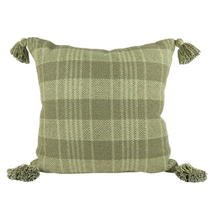 Riley Green Pillow - Rustic Lantern & Co