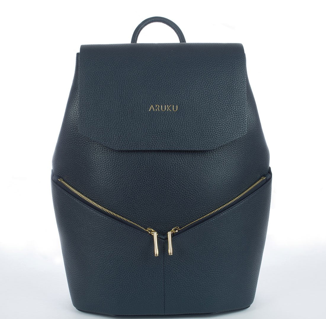 ladies navy backpack