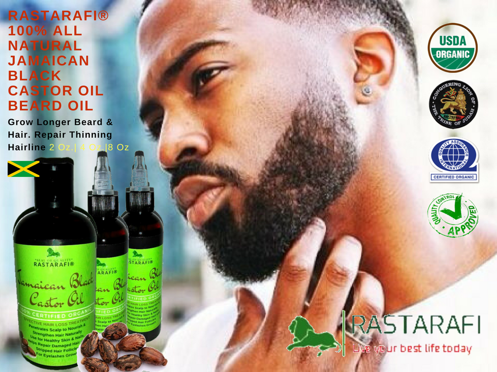 Rastarafi Jamaican Black Castor Oil Extra Dark 8 Oz Moisture