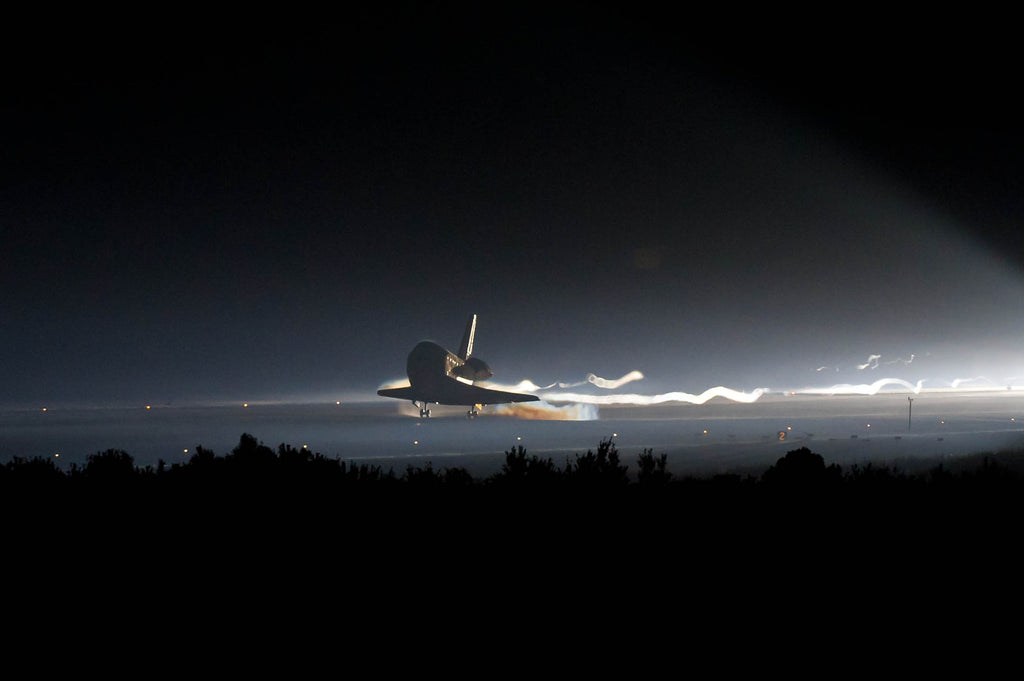 space shuttle atlantis landing