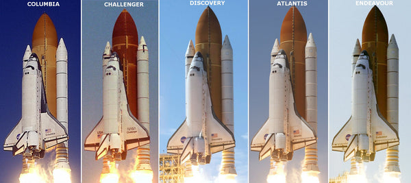 all space shuttle launches