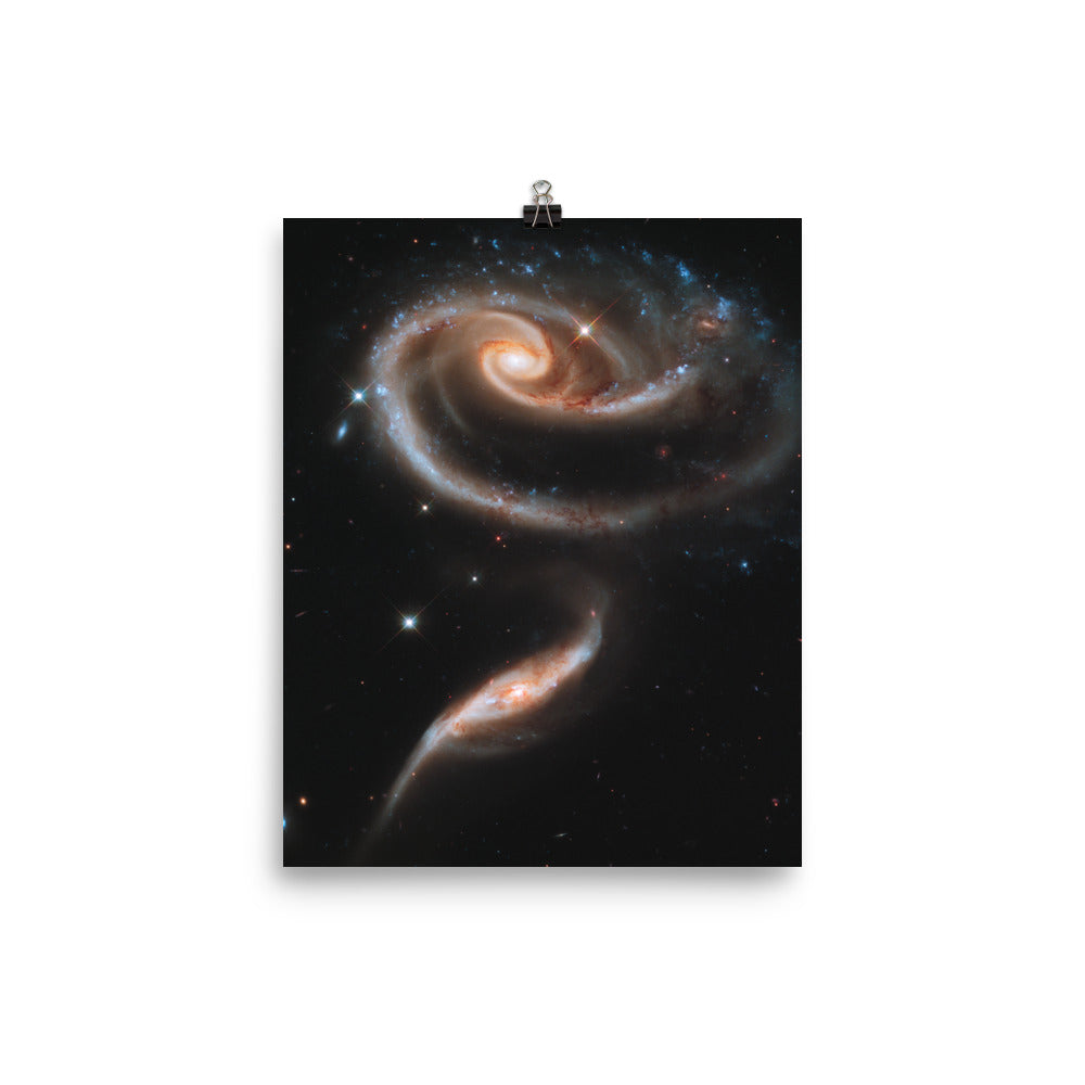 Hubble Rose of Galaxies Poster - Apes In Space product image