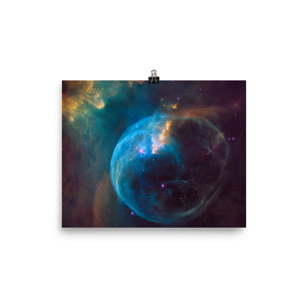 The Bubble Nebula Poster - Apes In Space product image