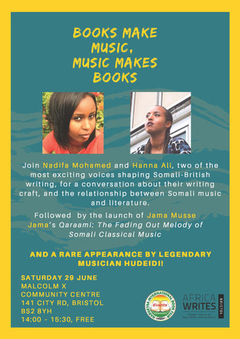 Africa Writes, Hanna Ali, Nadifa Mohamed, Bristol, 2019