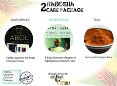 Bundle 2: Habesha Care Package + Reesom Haile Market FiftyFour
