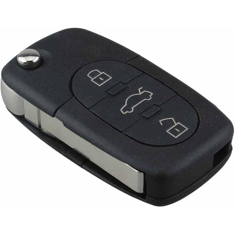 Audi A3, A4, A6, A8, RS4, 3 Button Flip Key 4D0837231A – Access Fobs