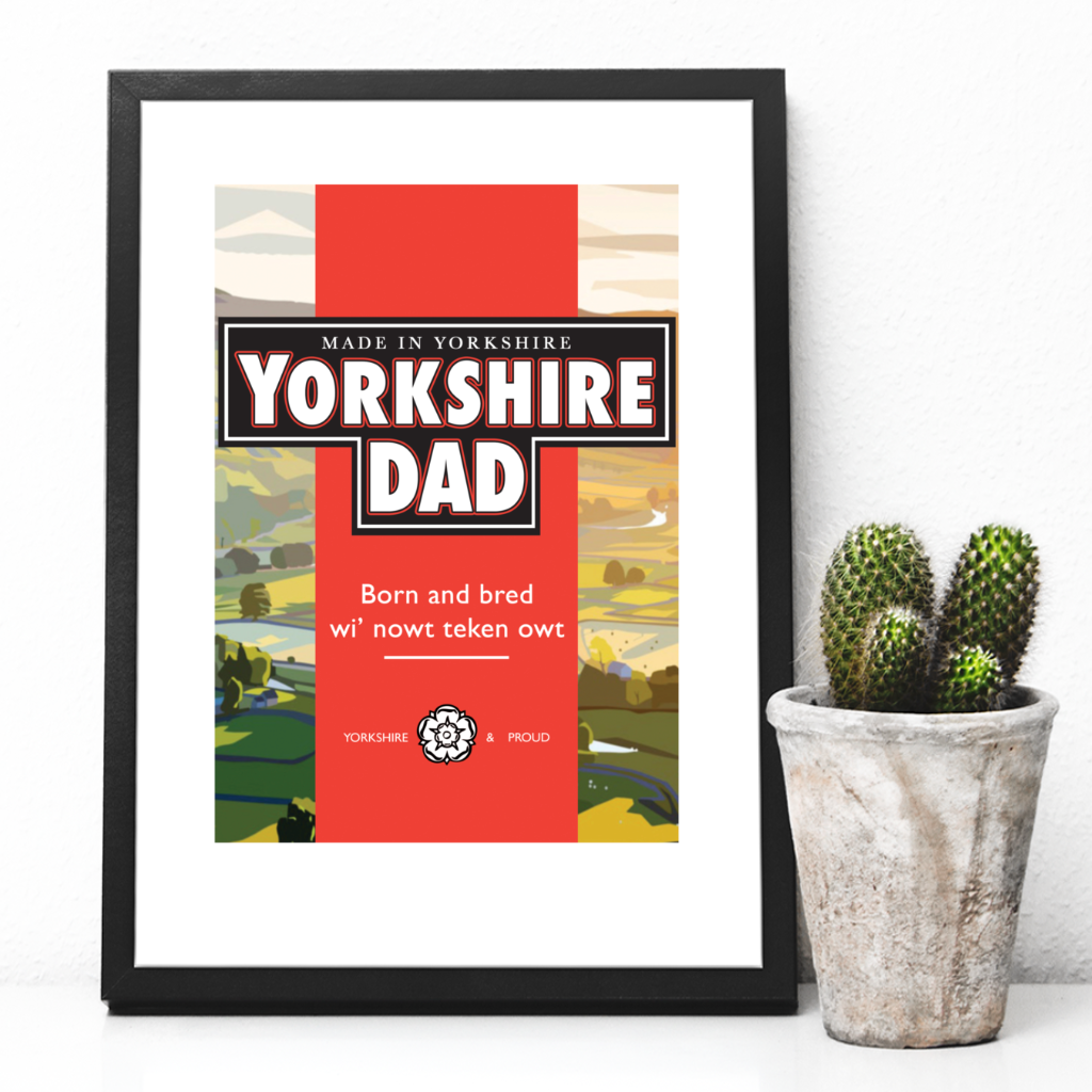 Yorkshire Tea landscape with logo Art Board Print for Sale by Yorkshire-goods