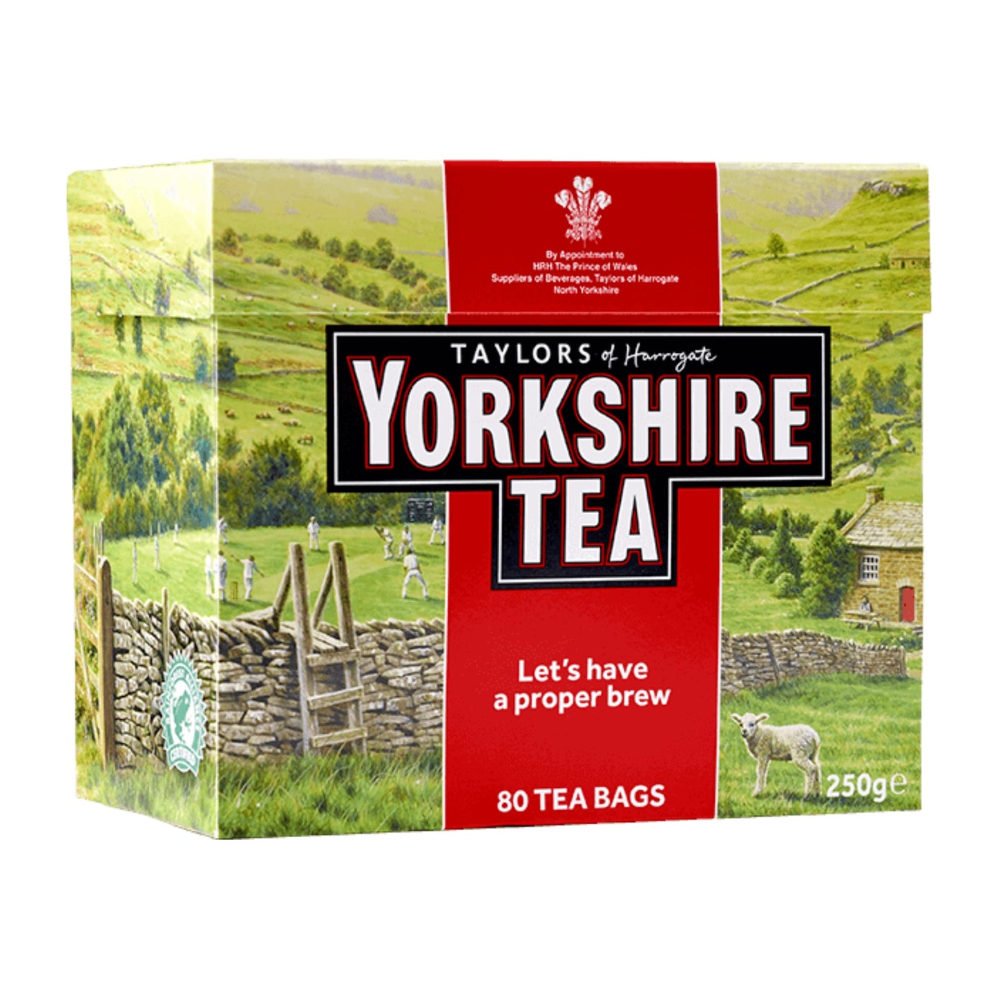 Yorkshire Tea 80 Tea Bags 250g, Guernsey Online Groceries