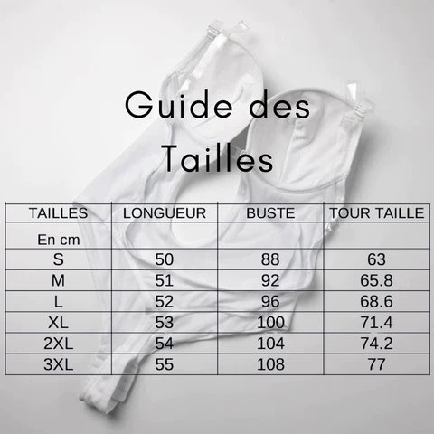 body invisible guide des tailles