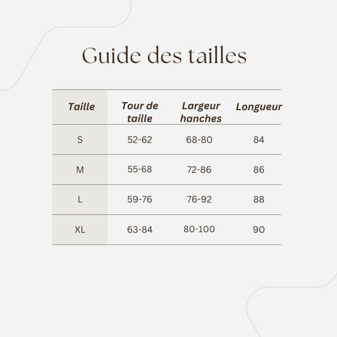 leggings taille haute guide des tailles beautifuleyes.fr