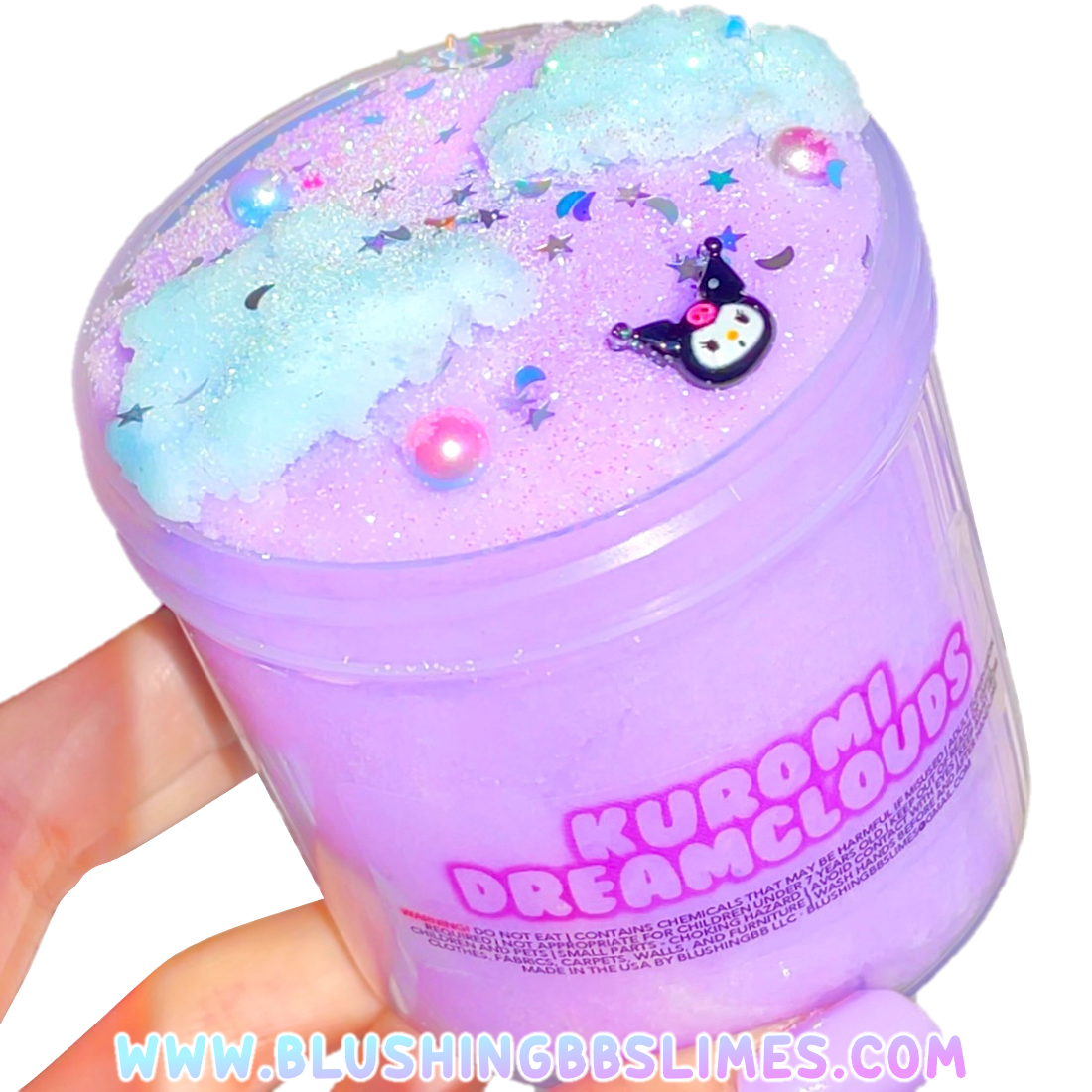 Kuromi Dreamclouds: Scented like a fresh summer floral garden (6.5oz)