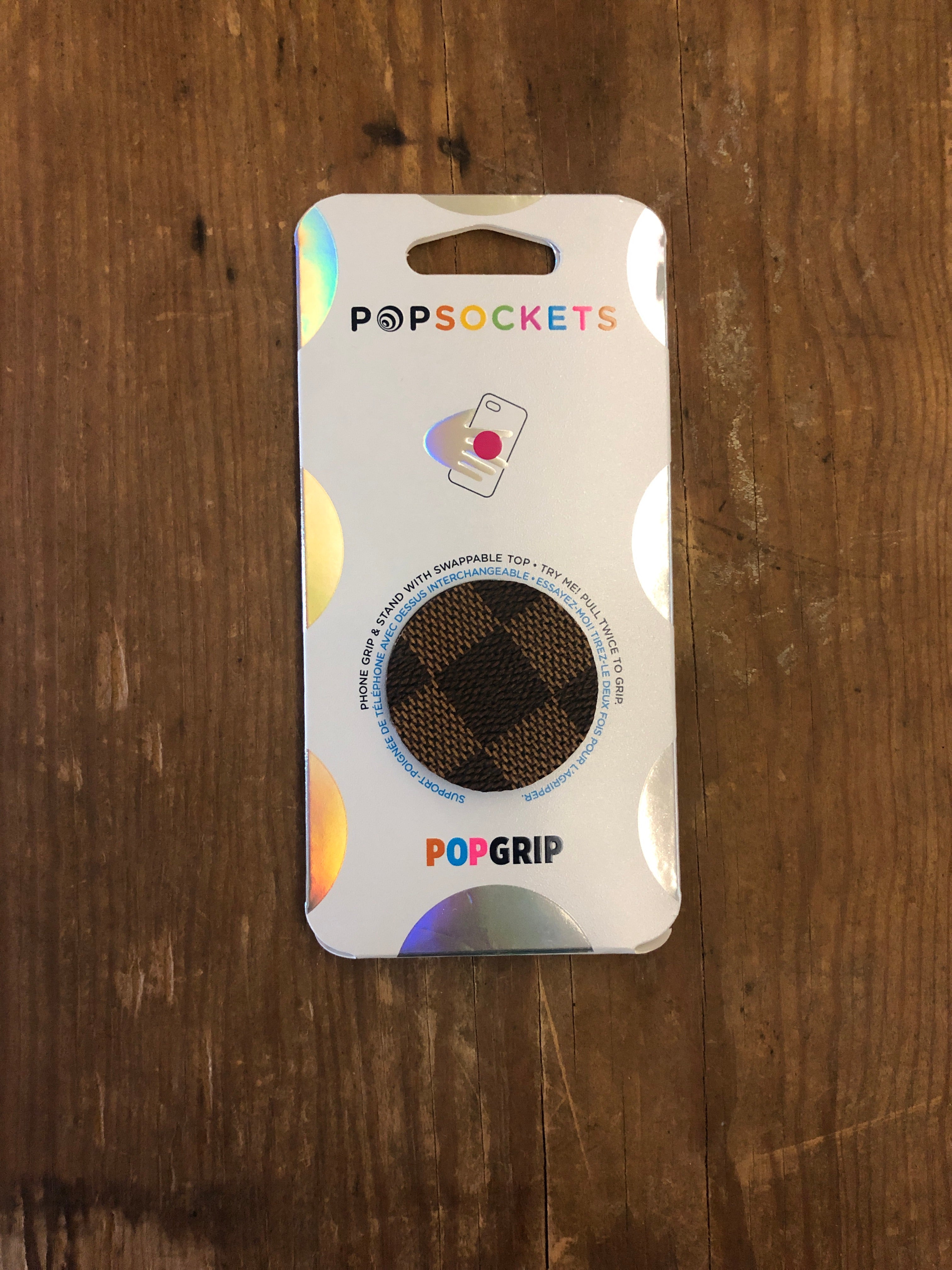 Upcycled LV Popsockets – Texas Original Leather