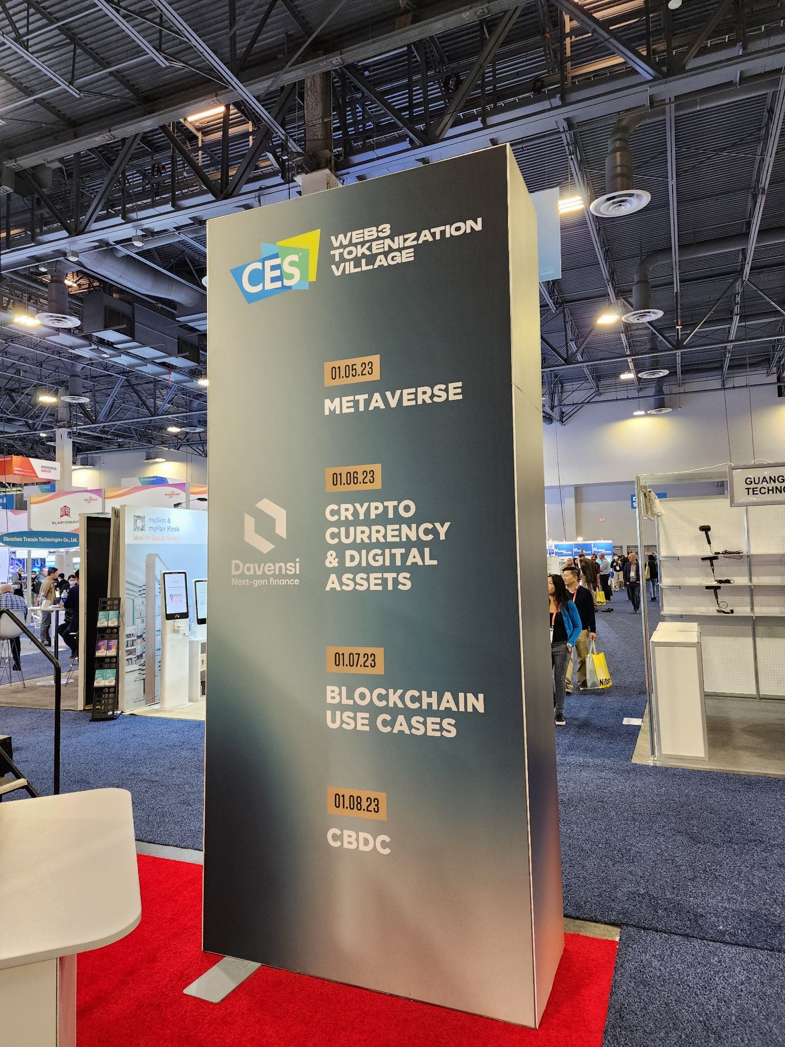 CES section banner for Web3