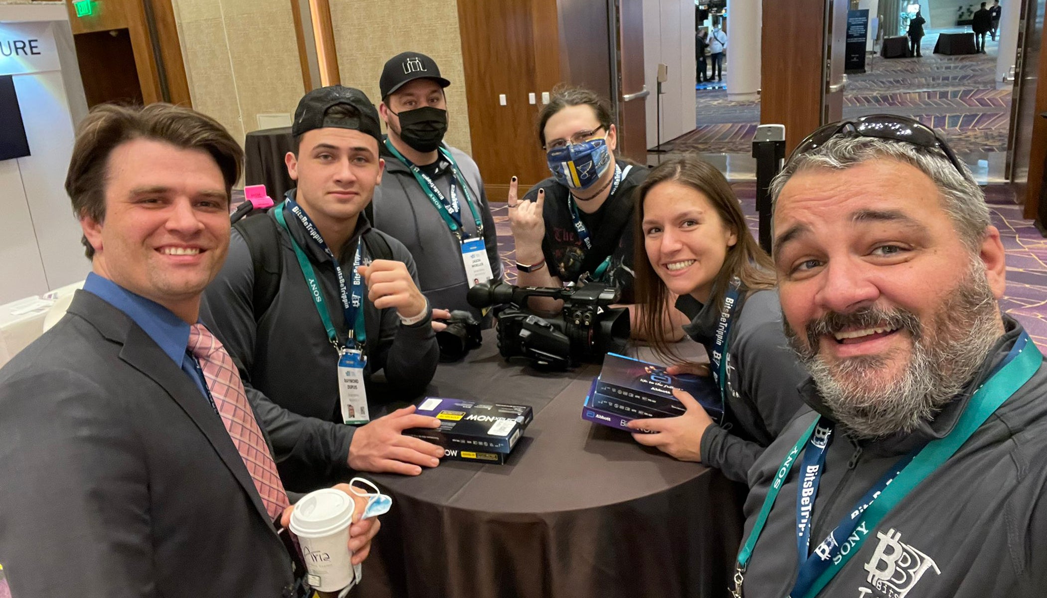 BBT Team members attending CES 2022