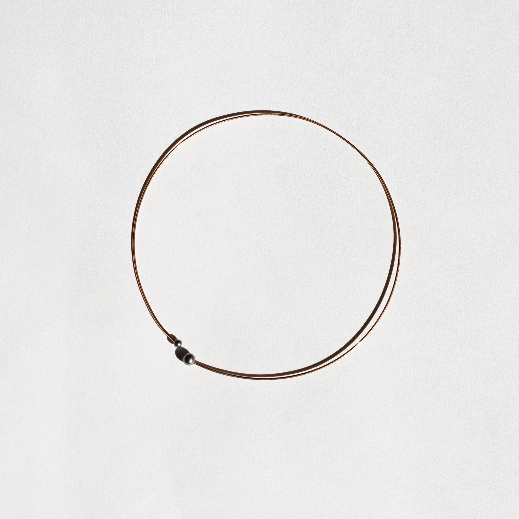 Twin Pearl Cuff Choker