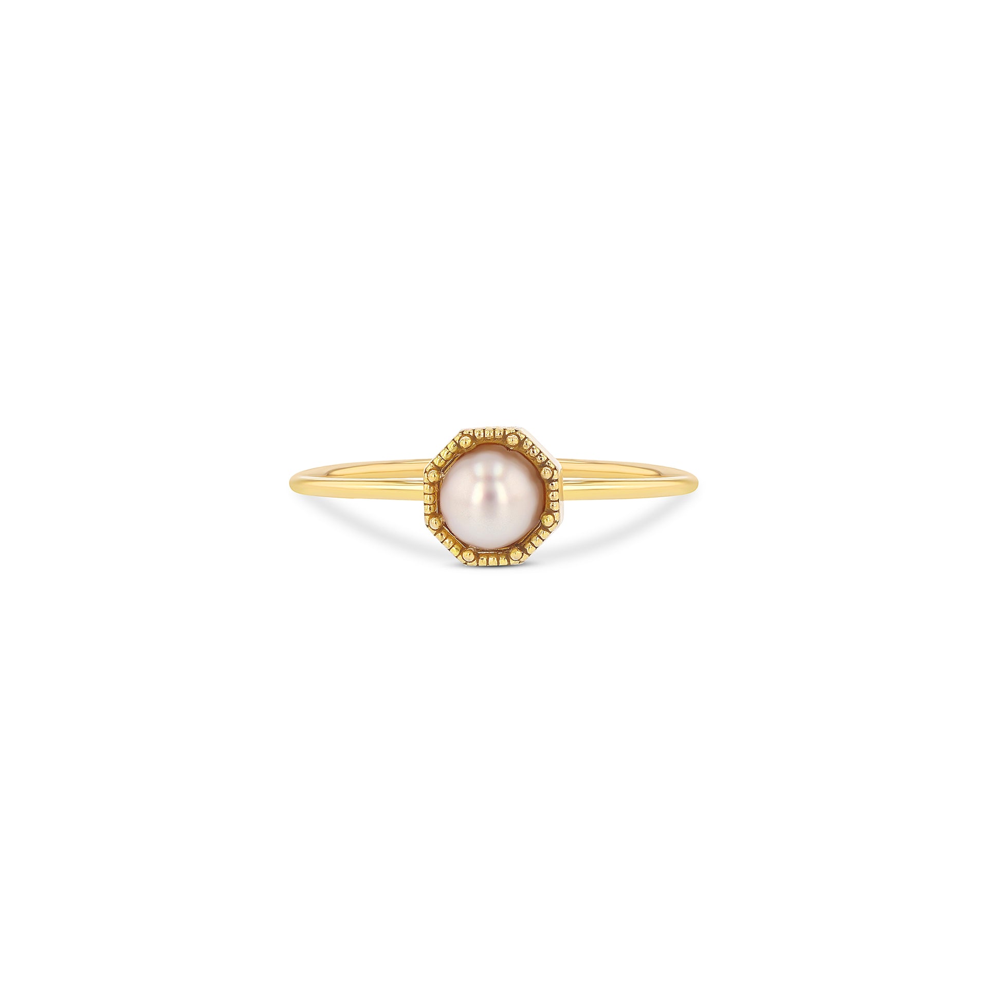 simple pearl ring