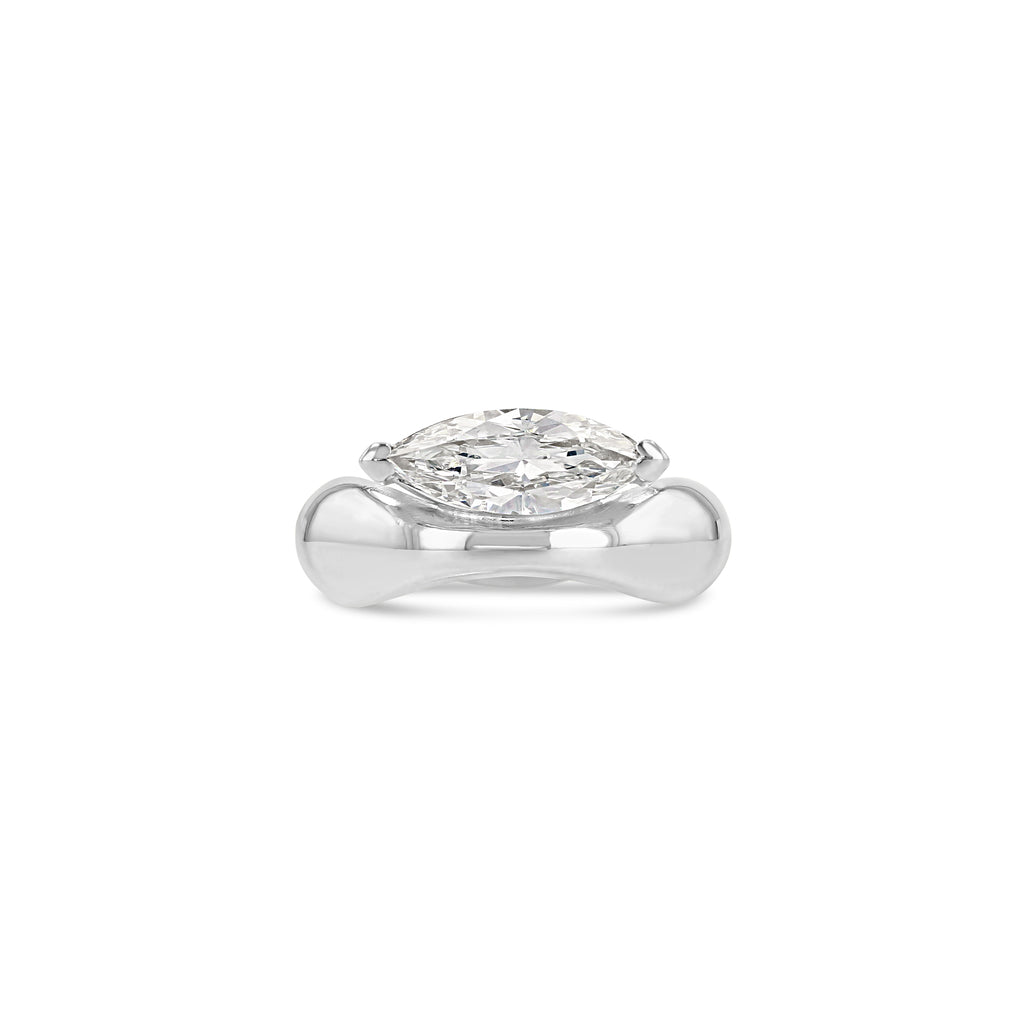 Marquise Wave Demi Demi Ring– GRACE LEE