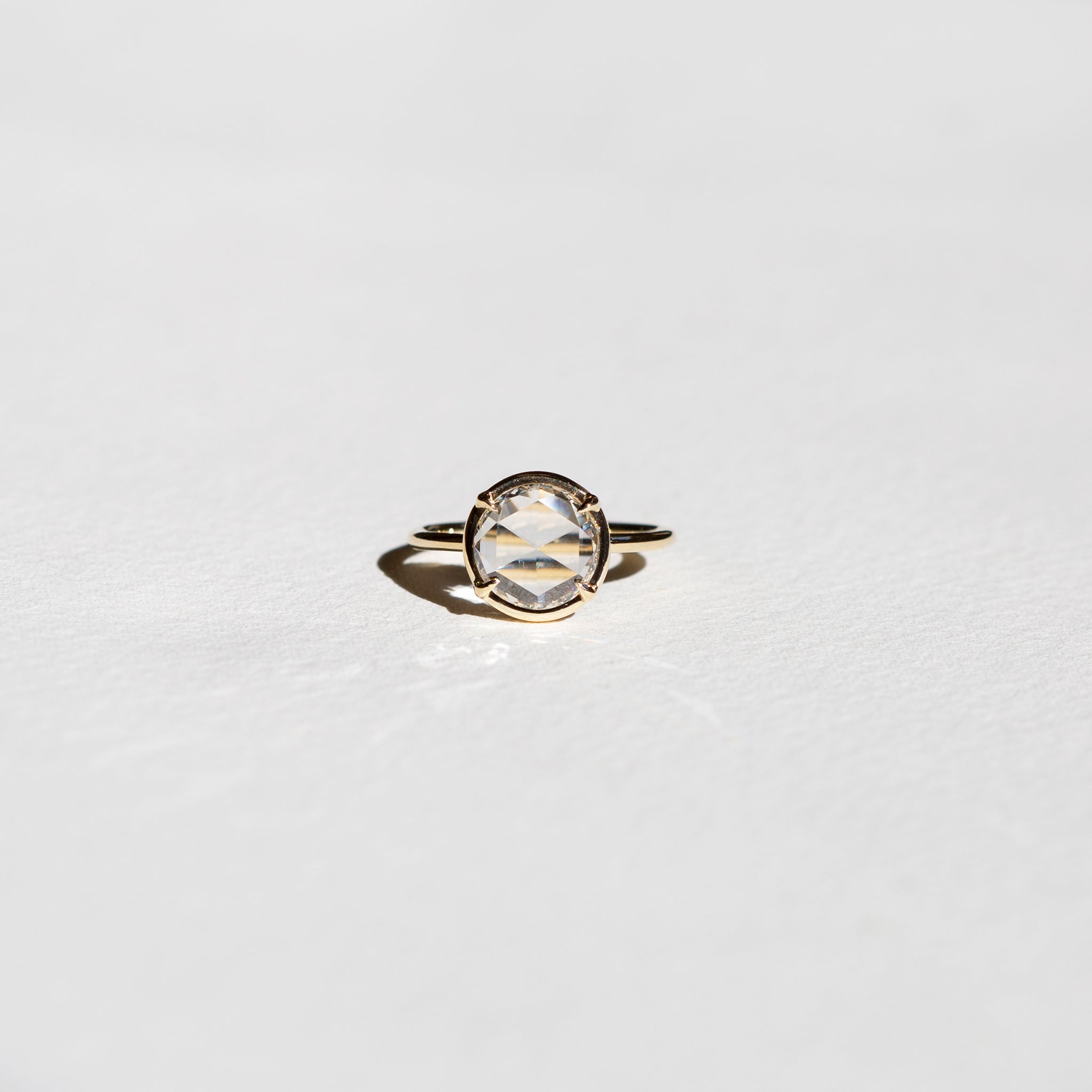 Round Rose Cut Ring - 1.25CT