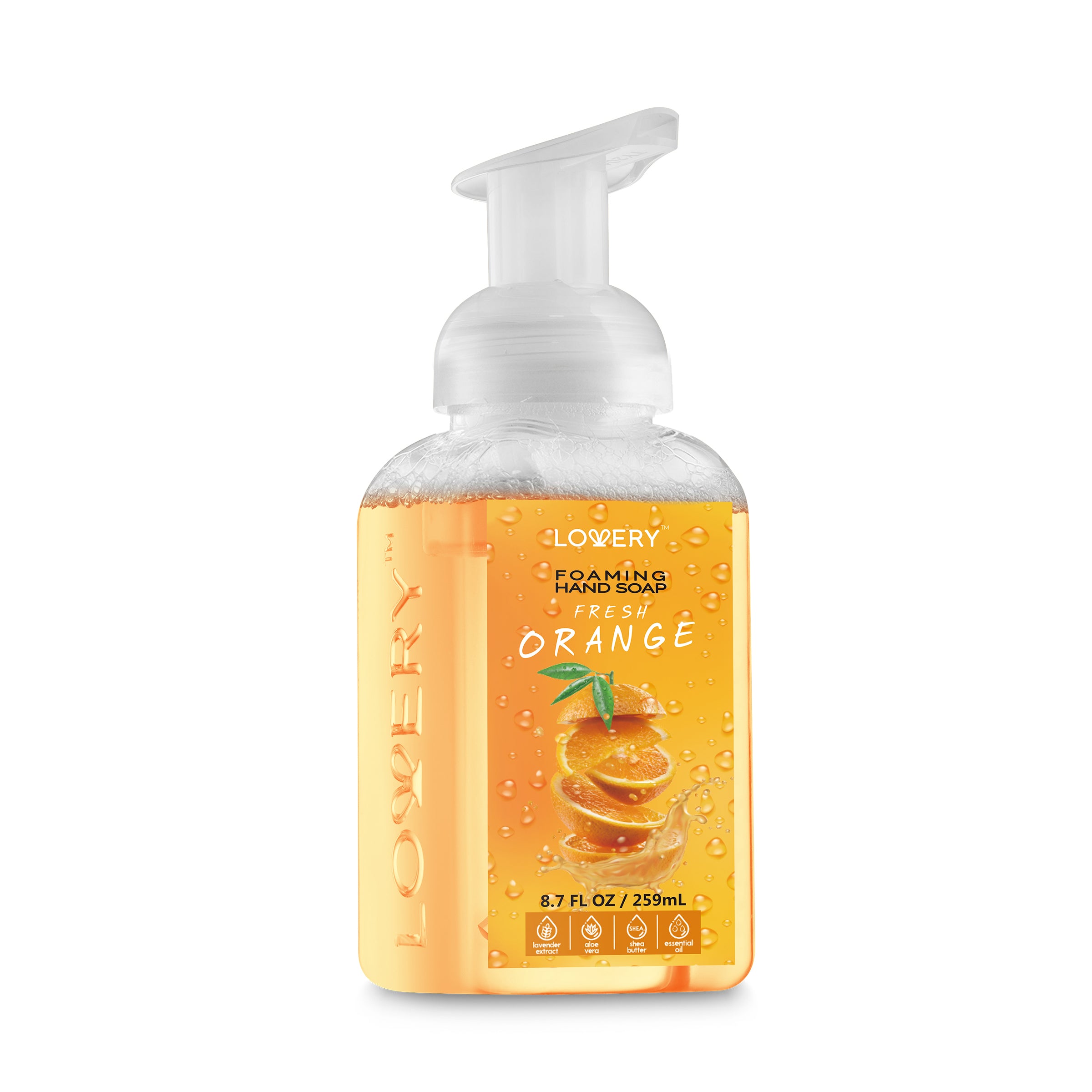 Orange Foaming Hand Soap Recipe - Citrus Vanilla Scent for Kids