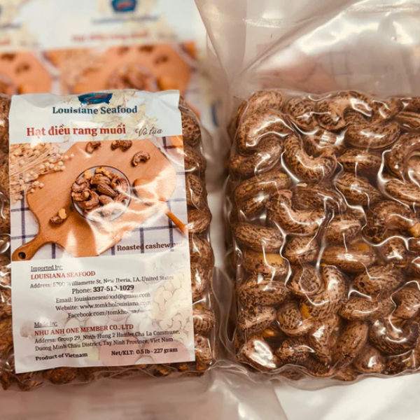 Hat dieu rang muoi con vo lua 1.1 lb/500 g
