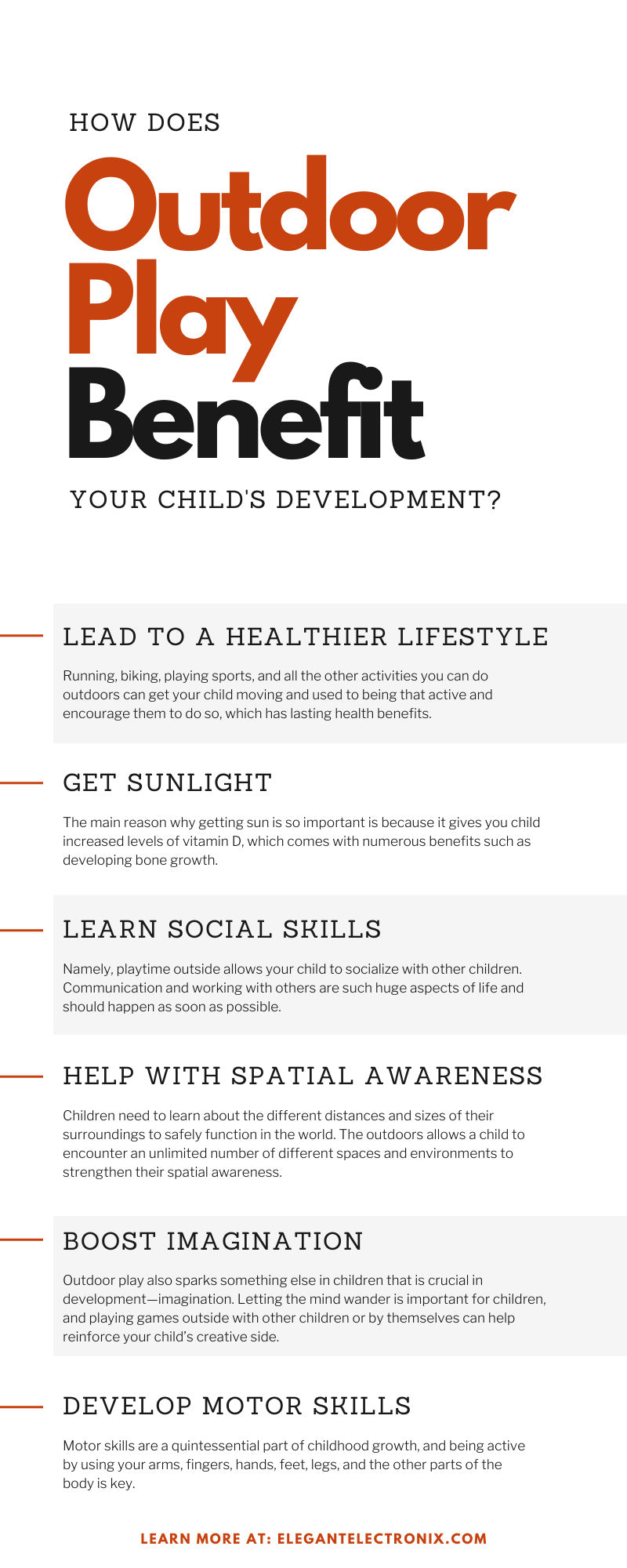How Does Outdoor Play Benefit Your Child's Development?