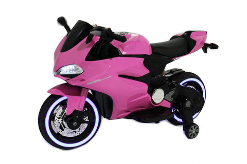 pink motorcycle for kids