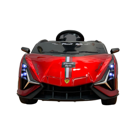 Image of Lambo Style Ride on Car with Parental Remote Control 12V