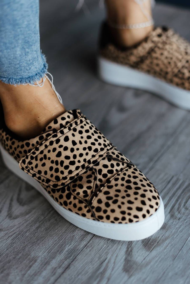 platform sneakers leopard